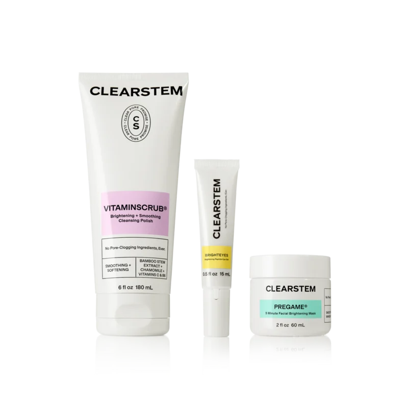 Clearstem advanced brightening routine
